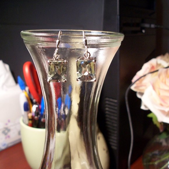 Prasiolite Earrings - Picture 4 of 5